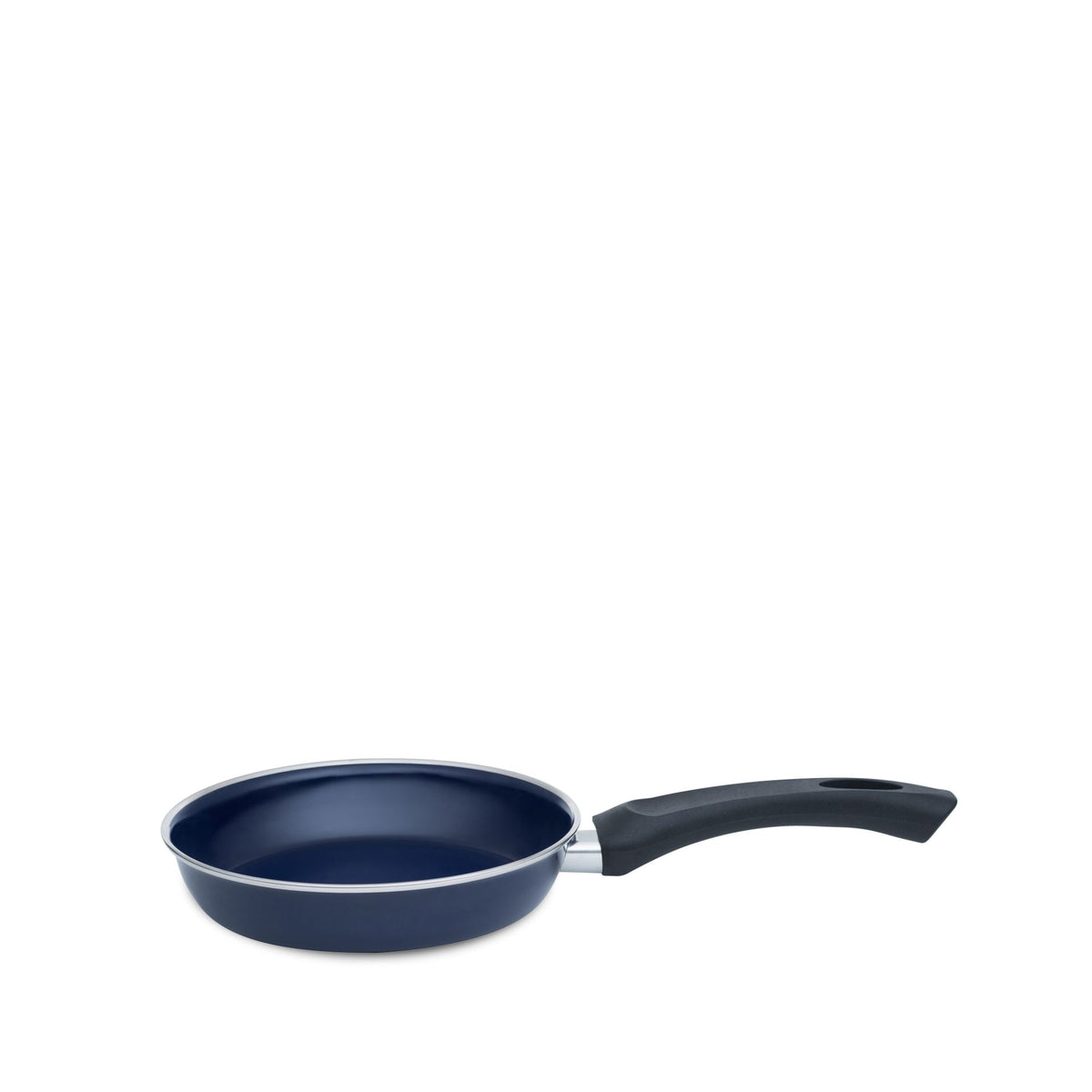 Riess Omas Emaillepfanne 20 Cm Hoch – Blau, Mit Kunststoffgriff, Für Induktion & Alle Herde