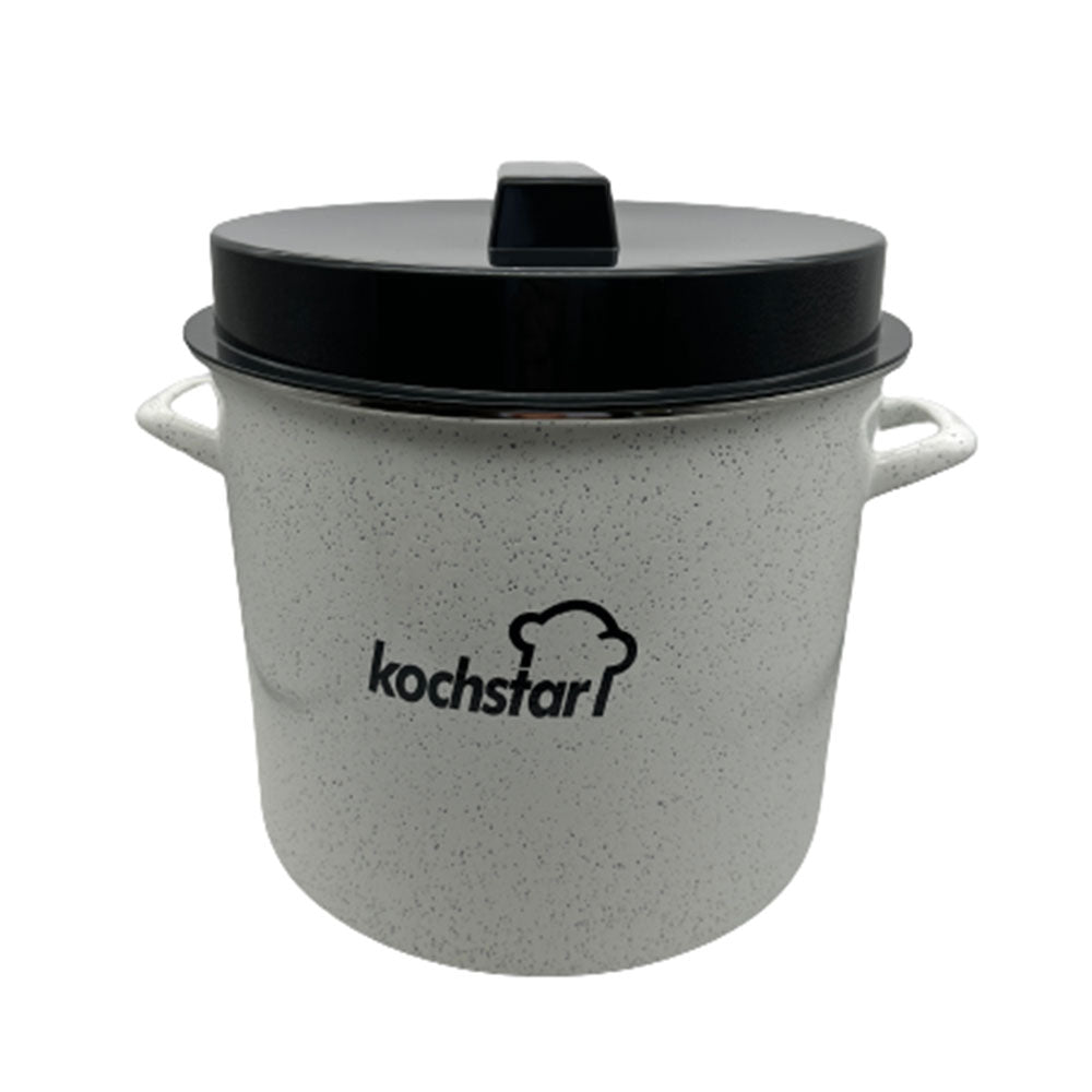 Kochstar Einkochtopf mit Thermometer 22 Liter – Nik. Schmitt Steinzeug GbR